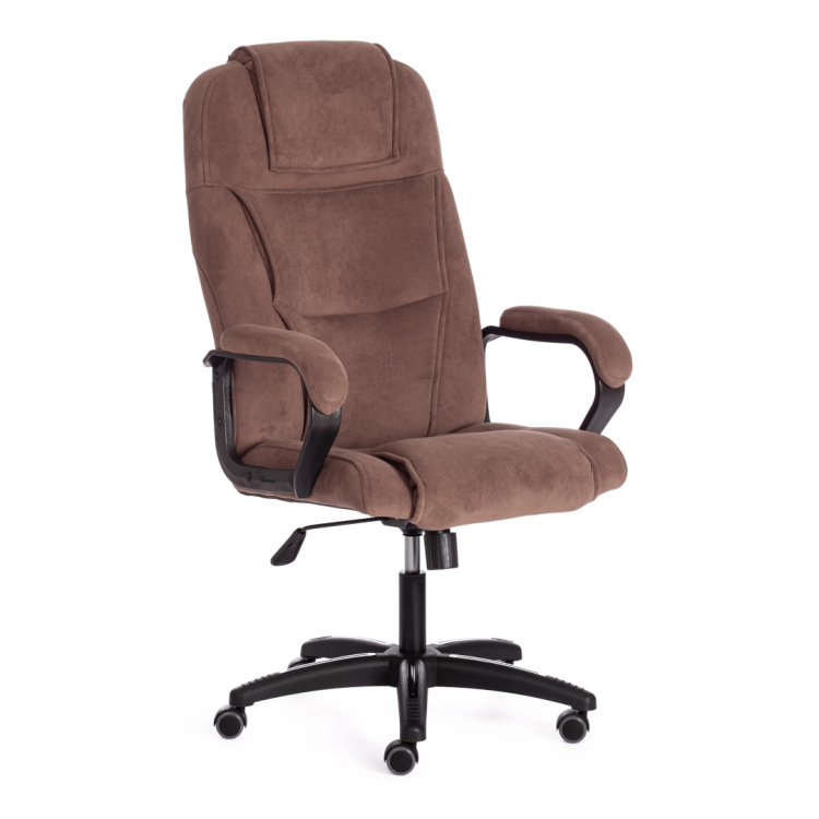 Кресло компьютерное Tetchair Bergamo 19360 коричневый