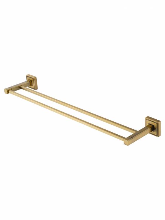 Полотенцедержатель Wonzon & Woghand WW-7211 двойной, бронза