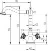 Смеситель для кухни Zorg Antic A 3005K-BR фото 2