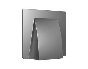 Лицевая панель для вывода кабеля Ambrella Volt Alfa AP6658 антрацит серый