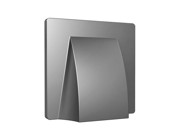 Лицевая панель для вывода кабеля Ambrella Volt Alfa AP6658 антрацит серый