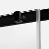 Душевое ограждение NEW TRENDY PRIME BLACK L 140x70x200 D-0324A/D-0127B (черный) фото 4