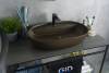 Раковина Gid Lago Br1346 53342 коричневая матовая, 61x41x14