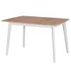 Стол Bradex Home Oslo RF 0336 дуб навара, белый 120(160)x80x76 фото 2