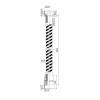 Душевой шланг Iddis Optima Home OPH20WLi19 белый матовый, 2 м фото 6