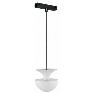 Трековый светодиодный светильник iLedex Vision48/25 4825-044-D80-6W-38DG-4000K-WH