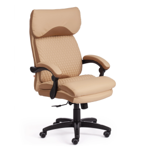 Кресло компьютерное Tetchair Chief 16161 бежевый, бронза