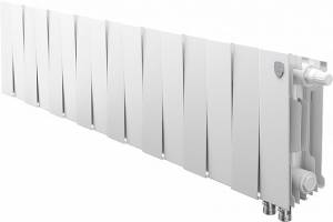 Радиатор биметаллический Royal Thermo Piano Forte 200 VDR bianco traffico, 16 секций