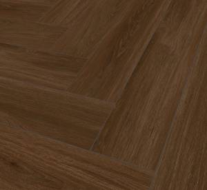 SPC Ламинат Falquon The Floor Herringbone 6/33 4V P6005-HB Marrone Oak 740x148