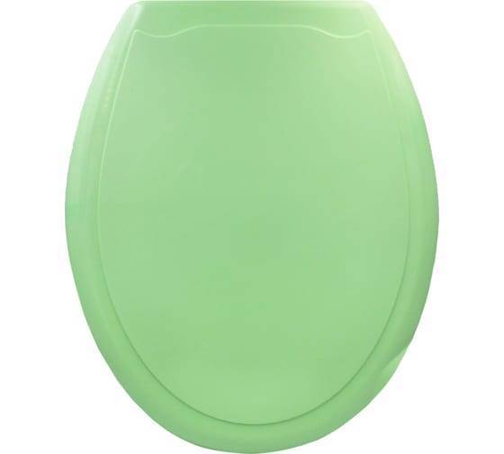 Крышка-сиденье для унитаза Bath Plus HS201 мягкая, зеленый