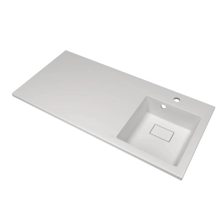 Раковина Florentina Аванти 10.310.0R100.201 правая, 100 см, жасмин