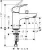Смеситель на борт ванны Hansgrohe Focus E2 Monotrou 31930000 фото 2