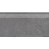 Ступень Kerama Marazzi Про Лаймстоун DD205120R\GR Серый Темный Натуральный Обрезной 30x60