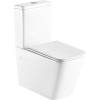 Унитаз-компакт Weltwasser Gelbach 10000003734 WW SK 001GL-WT безободковый, с крышкой-сиденьем микролифт, белый глянцевый
