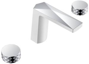 Смеситель для раковины Boheme Venturo 150-WCR-DIAMOND Белый, Хром