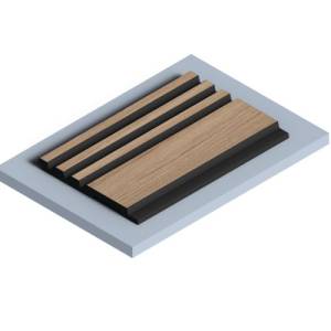 Декоративная панель Hiwood LV122 BR417K 270x1.2x12
