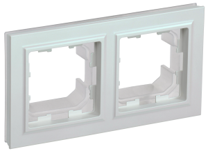 Рамка 2-постовая IEK Brite BR-M22-44-K36 жемчуг