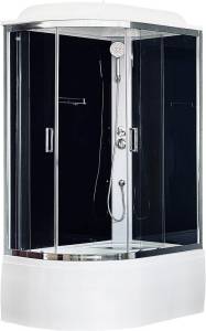 Душевая кабина Royal Bath BK RB8120BK5-BT-CH-R с высоким поддоном, с сиденьем