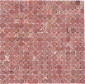Мозаика Orro Mosaic Stone Travertine Red Tum (1.5x1.5) 30.5x30.5