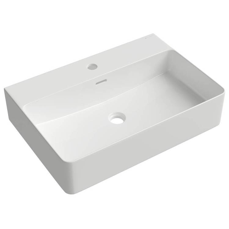 Раковина Aqueduto Espiral ESP0510 60 см, белая глянцевая