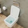 Унитаз подвесной Point Меркурий PN41831 безободковый, сиденье с микролифтом фото 9