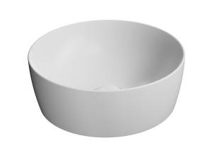 Раковина GSI Nubes 903909 белый матовый, 40x40