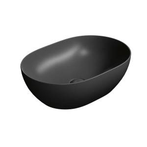 Раковина GSI Pura 886026 50 см, черная матовая