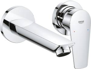 Смеситель для раковины Grohe BauEdge 20474001 С ВНУТРЕННЕЙ ЧАСТЬЮ хром