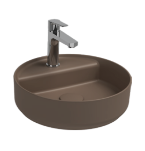 Раковина Isvea Infinity 10NF65042SV-2H коричневый матовый, 36 см