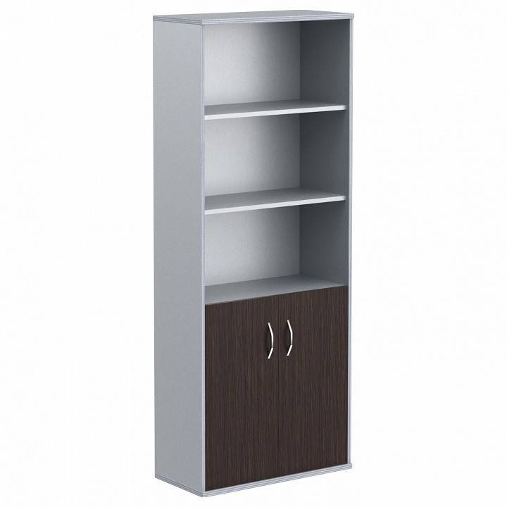 Стеллаж комбинированный Skyland Imago 00-07010114, 7010114, СТ-1.1 Венге Магия/Металлик