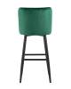 Стул барный Stool Group Ститч MC15B VELVET HLR-56 DUAL изумрудный фото 3