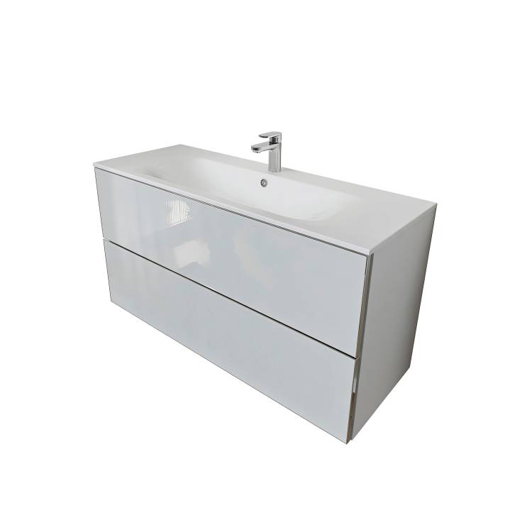 Тумба с раковиной Terminus Vega VEG101202900301OSL белый, 120x62