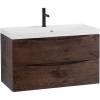 Тумба с раковиной BelBagno Marino 90 rovere moro фото 4