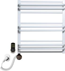 Полотенцесушитель электрический Luxrad Regular G Plus 064088 60х53 L, белый, терморегулятор selmo smart programm с пультом