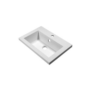 Раковина Uperwood Eva 4548340001 белая, 49.7x35