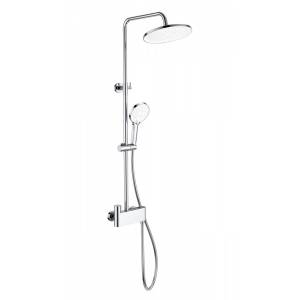Душевая стойка Wonzon & Woghand WW-B3110-CR хром, с термостатом