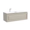Тумба с раковиной Sancos Very левая, Beige Soft, 120x42.6