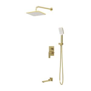 Душевая система Grossman Classic 501.K35.04.320 золото сатиновый