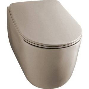 Унитаз подвесной Kerasan Nolita 531481 nocciola mat