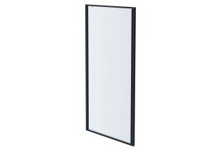 Душевая дверь Aquatek AQ ARI PI 10020BL профиль черный, стекло прозрачное 100x200