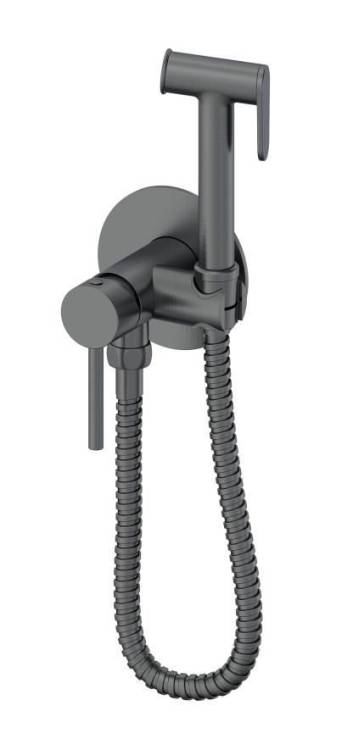 Гигиенический душ Oliveeka Y OL-829902-BGM с внутренней частью, оружейный металл