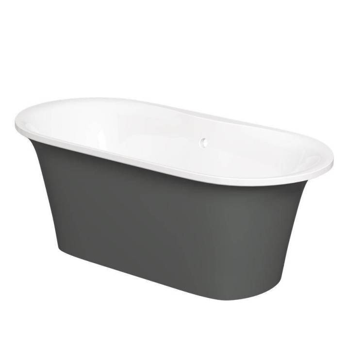 Ванна из искусственного камня Creto Aurora 8-1112 170x80 серая