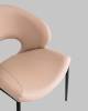 Стул Stool Group Вивьен LV-114-Na130-08-01 светло-бежевый, экокожа фото 8