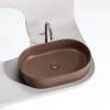 Раковина Ceramica Nova Element CN6048MDB темно-коричневый матовый, 60.8x38.5 фото 3