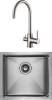 Комплект Paulmark Weser PM804844-BS брашированная нержавеющая сталь + Смеситель Paulmark Essen Es213211-NI для кухонной мойки, никель