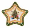 Блюдо декоративное Lefard Christmas collection 85-1610 (17.5x17.5x3.5 см)