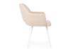 Стул на металлокаркасе Notta Эолин 631712 Бежевый (glory 03) / белый фото 3