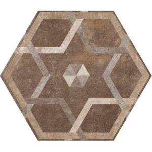 Декор Fioranese Heritage HET5EX Deco Exagon Texture 5 Nat 34.5x40