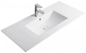 Раковина Gid Integrado 9010e 71106 белая, 101.5x46.5x17