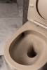Унитаз подвесной Boheme Flow 969-SET-D с крышкой-сиденьем, Latte Soft фото 4